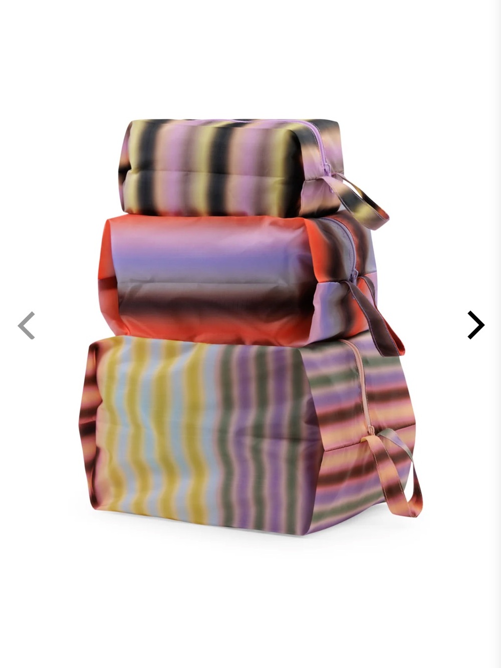BAGGU Gradient Stripes 3D Zip Set NET